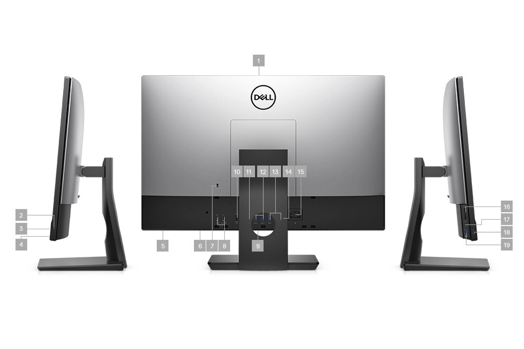 آل این وان استوک 24 اینچی دل مدل DELL OptiPlex 7460 i5 نسل 8