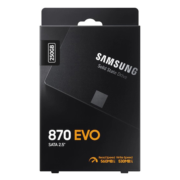 اس اس دی اینترنال سامسونگ مدل EVO 870 ظرفیت 250 گیگابایت