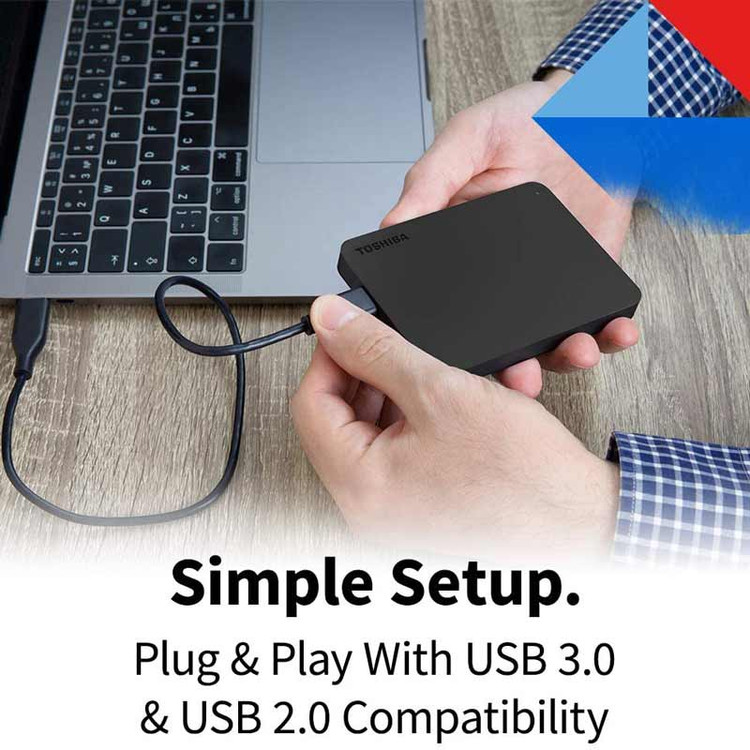 هارد اکسترنال توشیبا مدل Canvio Basics ظرفیت 2 ترابایت