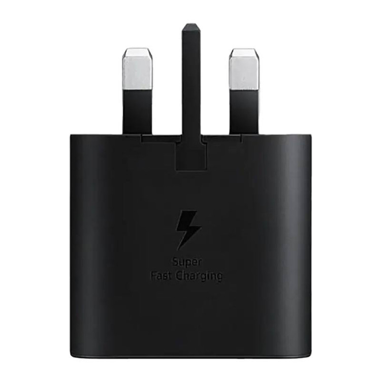 شارژر دیواری اورجینال سامسونگ 25 وات مدل EP-TA800 به همراه کابل دو سر تایپ سی