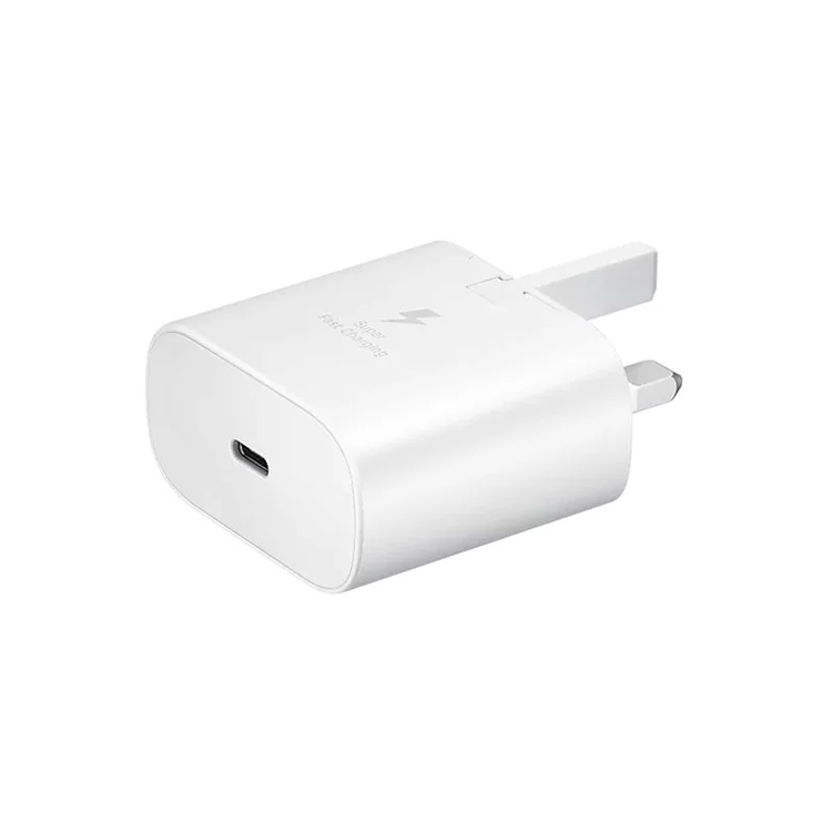 شارژر دیواری اورجینال سامسونگ 25 وات مدل EP-TA800 به همراه کابل دو سر تایپ سی