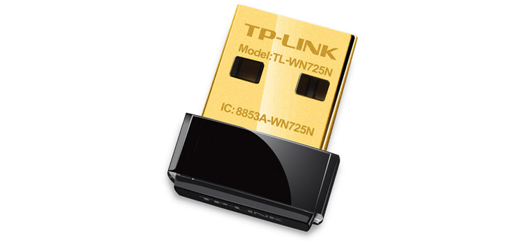 کارت شبکه USB بی سیم N150 Nano تی پی-لینک مدل TL-WN725N