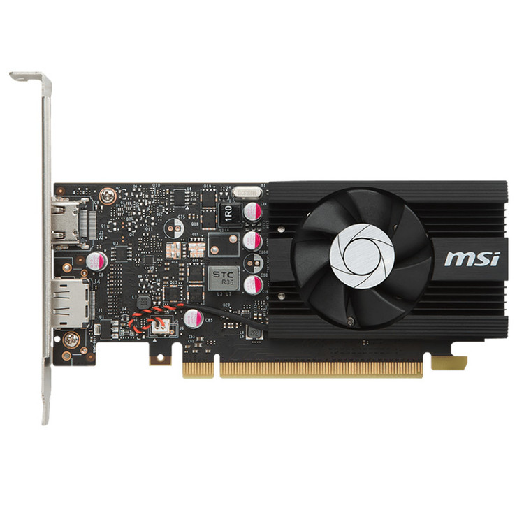 کارت گرافیک ام اس آی مدل MSI GeForce GT1030 LP OC 2GB GDDR4 64Bit