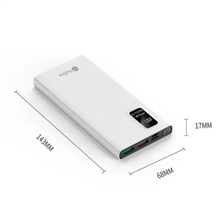 پاوربانک پرووان مدل PPB5108PD با ظرفیت 10000 میلی آمپر