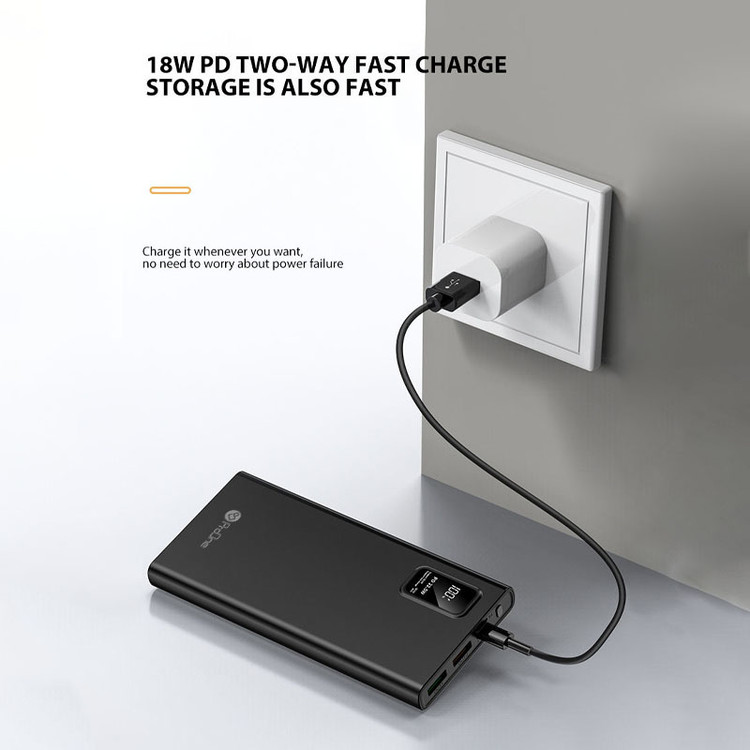 پاوربانک پرووان مدل PPB5108PD با ظرفیت 10000 میلی آمپر