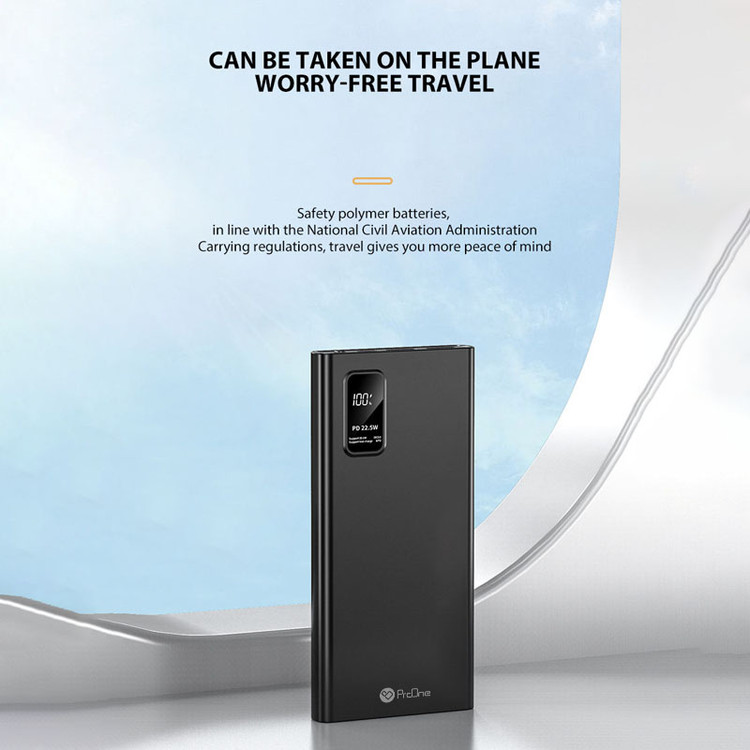 پاوربانک پرووان مدل PPB5108PD با ظرفیت 10000 میلی آمپر