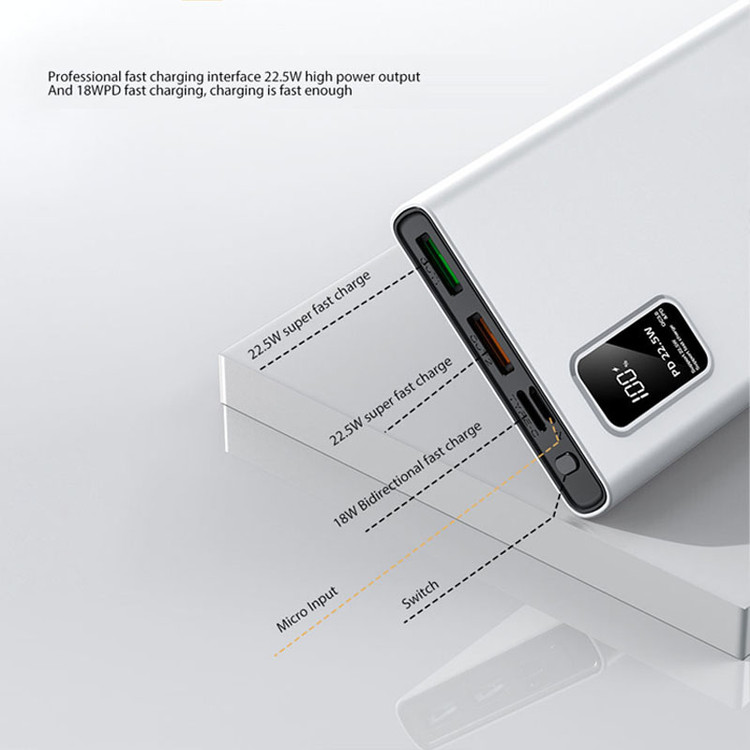 پاوربانک پرووان مدل PPB5108PD با ظرفیت 10000 میلی آمپر