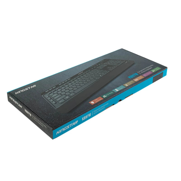 کیبورد بی سیم کینگ استار مدل KB97W
