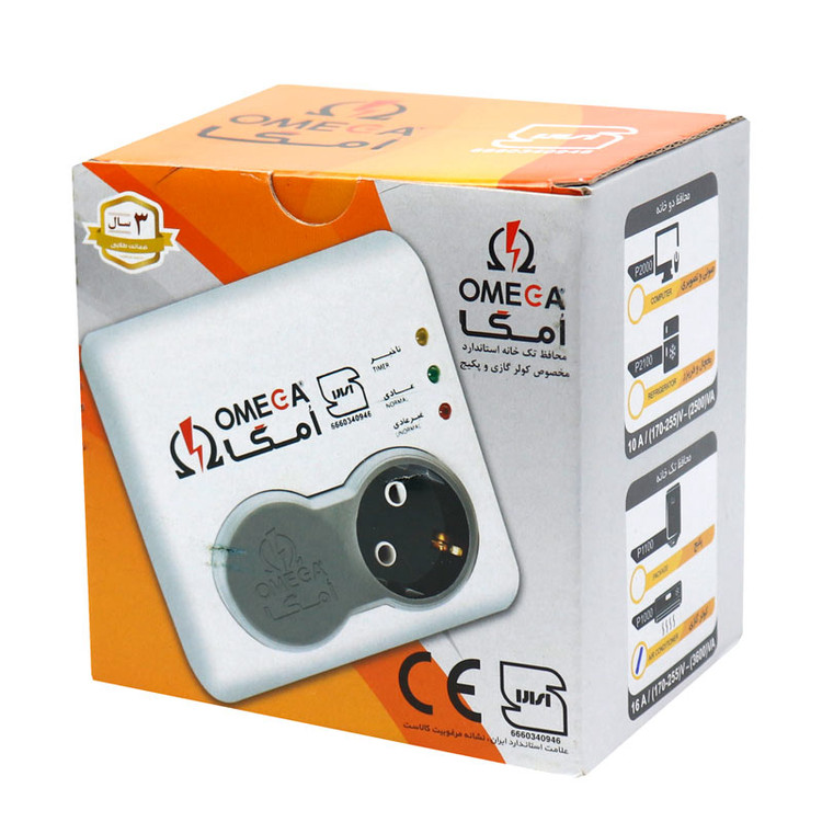 محافظ برق کولر گازی امگا مدل P1000