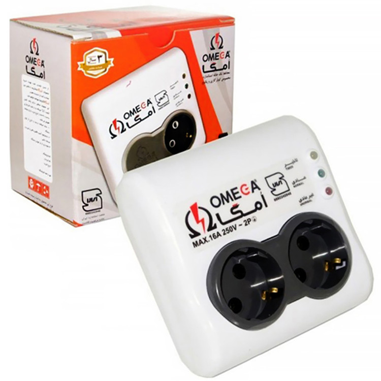 محافظ برق صوتی تصویری امگا مدل P2000