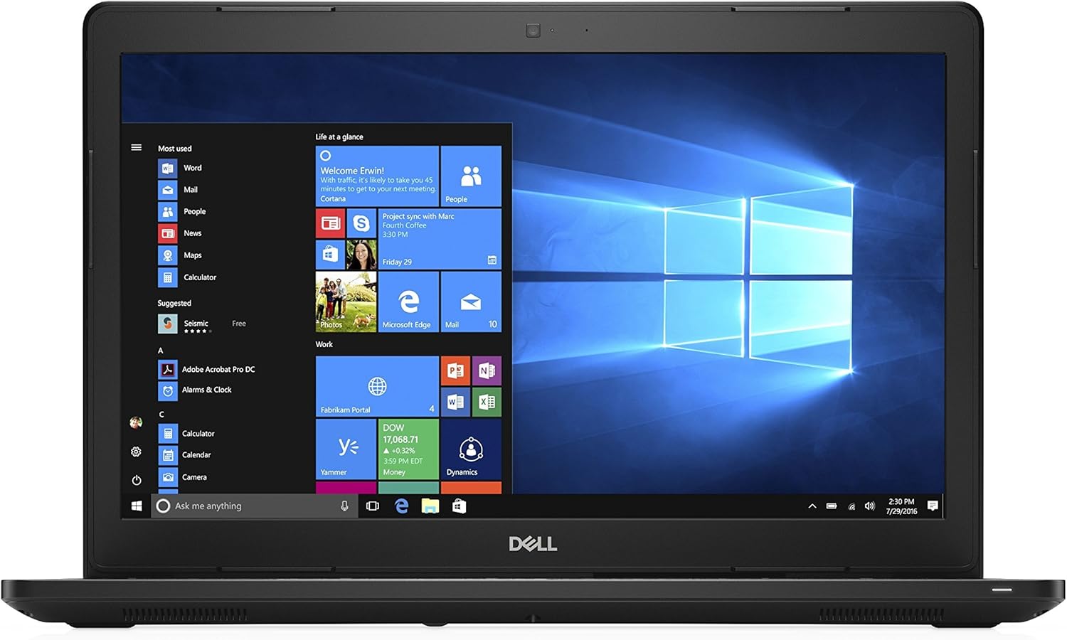 لپ تاپ استوک دل 15.6 اینچی مدل DELL Latitude 3580 i5-7200U 8G SSD 256G