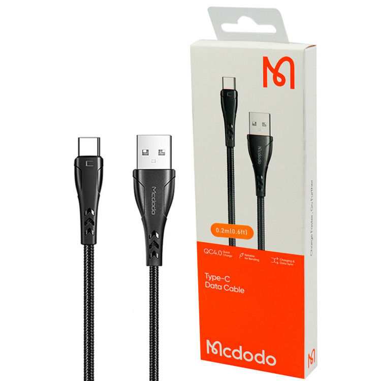 کابل تایپ سی مک دودو مدل CA-746 3A QC4.0 طول 20 سانتی متر