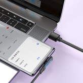 کابل تایپ سی یکسر L مک دودو مدل CA-3420 6A PD 100W طول 1.2 متر