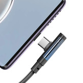 کابل تایپ سی یکسر L مک دودو مدل CA-3420 6A PD 100W طول 1.2 متر