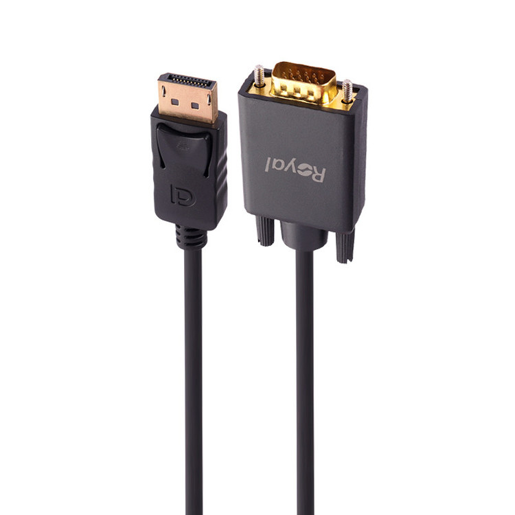 کابل تبدیل DisplayPort to VGA رویال طول 1.8 متری
