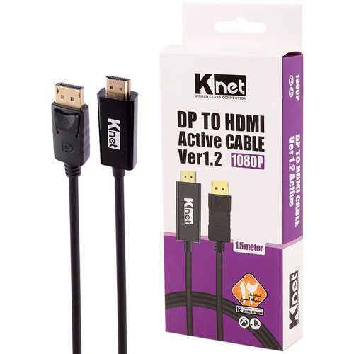 کابل تبدیل DisplayPort to HDMI کی نت مدل K-CODP2HD15 طول 1.5 متری