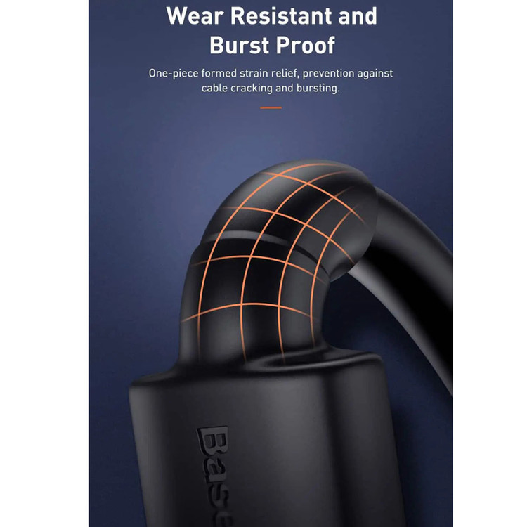 کابل HDMI باسئوس مدل CADKLF-E01 V2.0 4K طول 1 متر