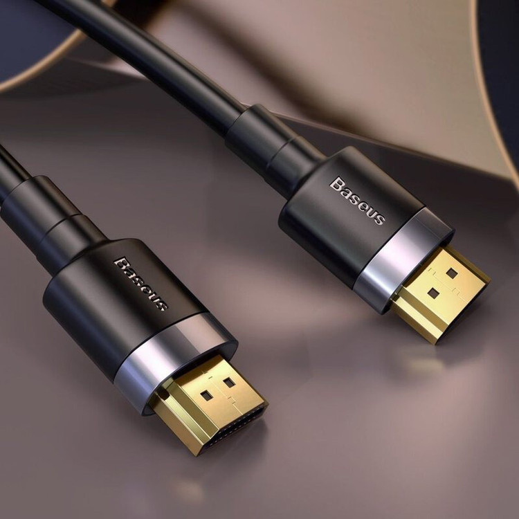 کابل HDMI باسئوس مدل CADKLF-E01 V2.0 4K طول 1 متر