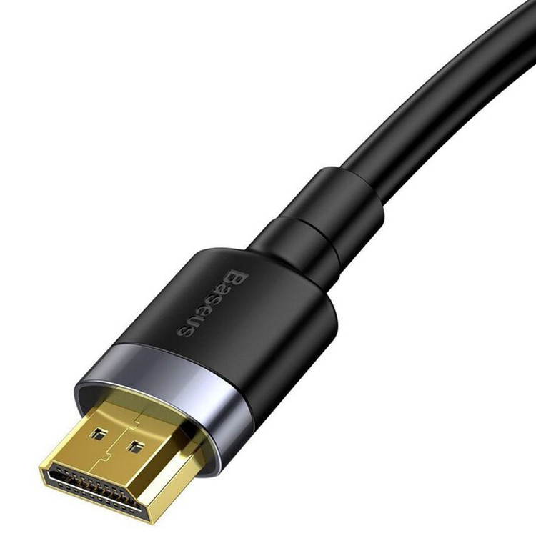کابل HDMI باسئوس مدل CADKLF-E01 V2.0 4K طول 1 متر