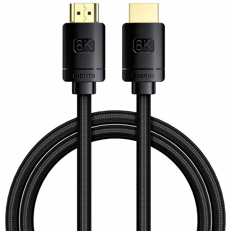 کابل HDMI باسئوس مدل High Definition Series CAKGQ-J01 V2.1 8K طول 1 متر