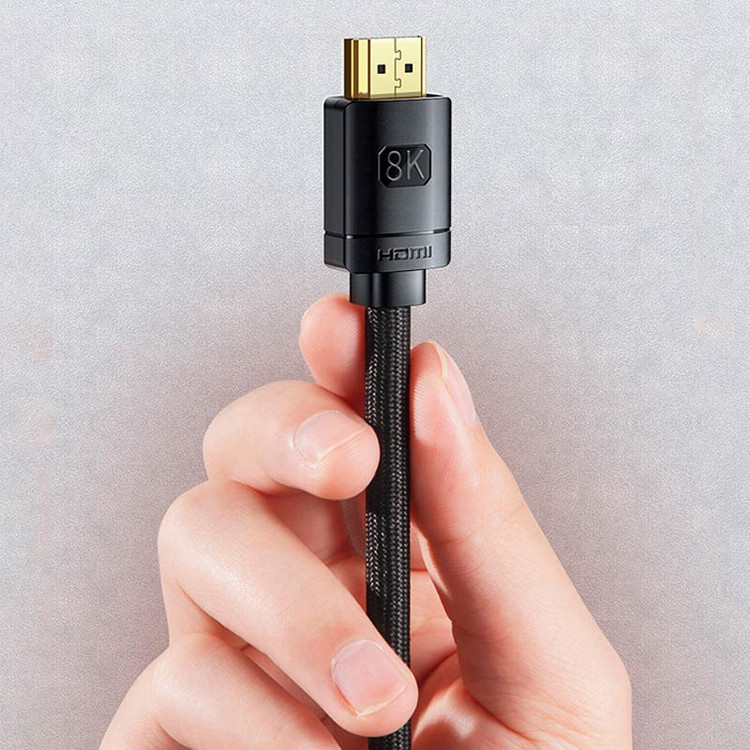کابل HDMI باسئوس مدل High Definition Series CAKGQ-J01 V2.1 8K طول 1 متر