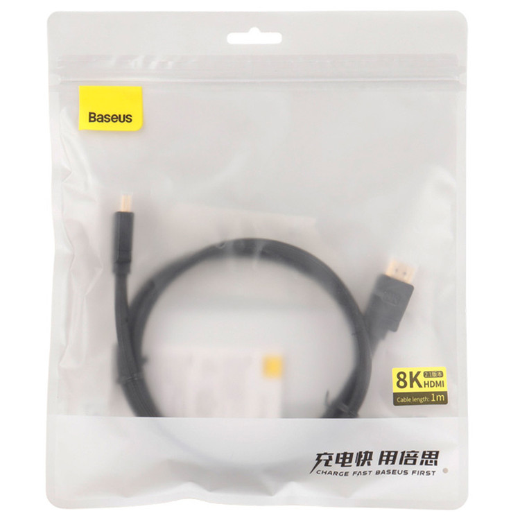 کابل HDMI باسئوس مدل High Definition Series CAKGQ-J01 V2.1 8K طول 1 متر