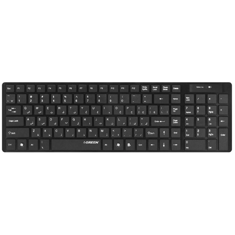 کیبورد بی سیم گرین مدل GK101W