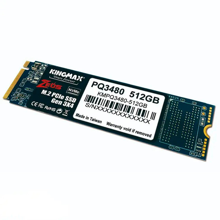 اس اس دی اینترنال کینگ مکس Kingmax PQ3480 NVMe M.2 ظرفیت 512 گیگابایت