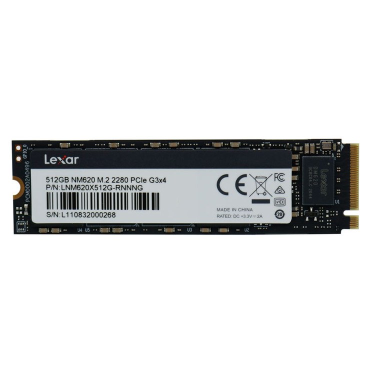 اس اس دی اینترنال لکسار مدل NM620 M.2 2280 ظرفیت 512 گیگابایت