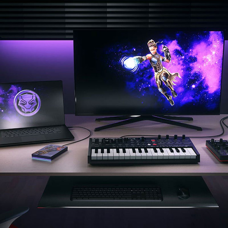 هارد اکسترنال سیگیت مدل Shuri Se Firecuda ظرفیت 2 ترابایت