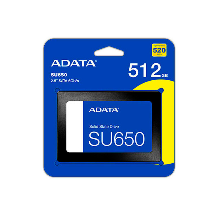 اس اس دی اینترنال ای دیتا مدل Ultimate SU650 ظرفیت 512 گیگابایت
