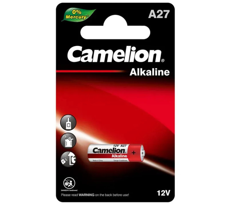 باتری A27 کملیون مدل Plus Alkaline