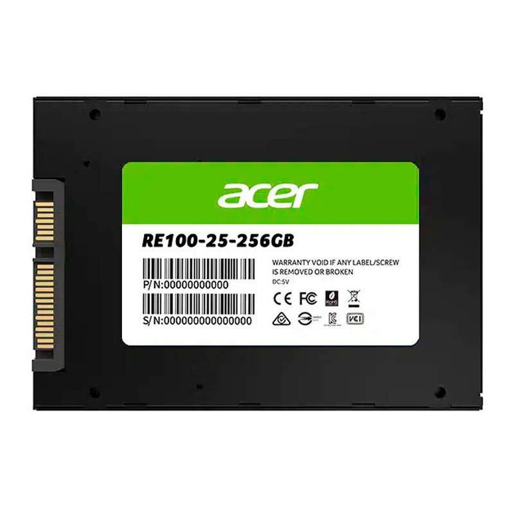 اس اس دی اینترنال ایسر مدل RE100 ظرفیت 256 گیگابایت