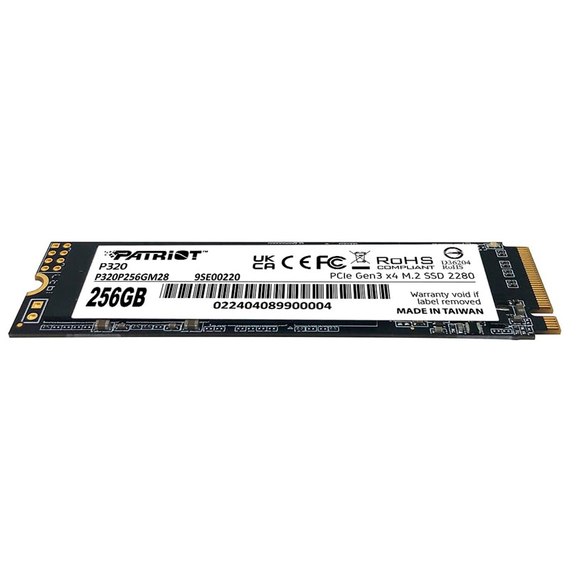 اس اس دی اینترنال پتریوت مدل P320 M.2 2280 ظرفیت 256 گیگابایت