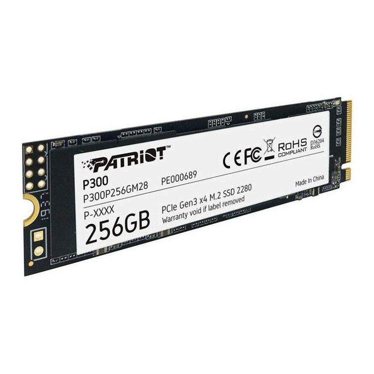 اس اس دی اینترنال پتریوت مدل P300 M.2 2280 ظرفیت 256 گیگابایت