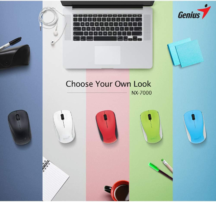 موس بی سیم جنیوس مدل NX-7000