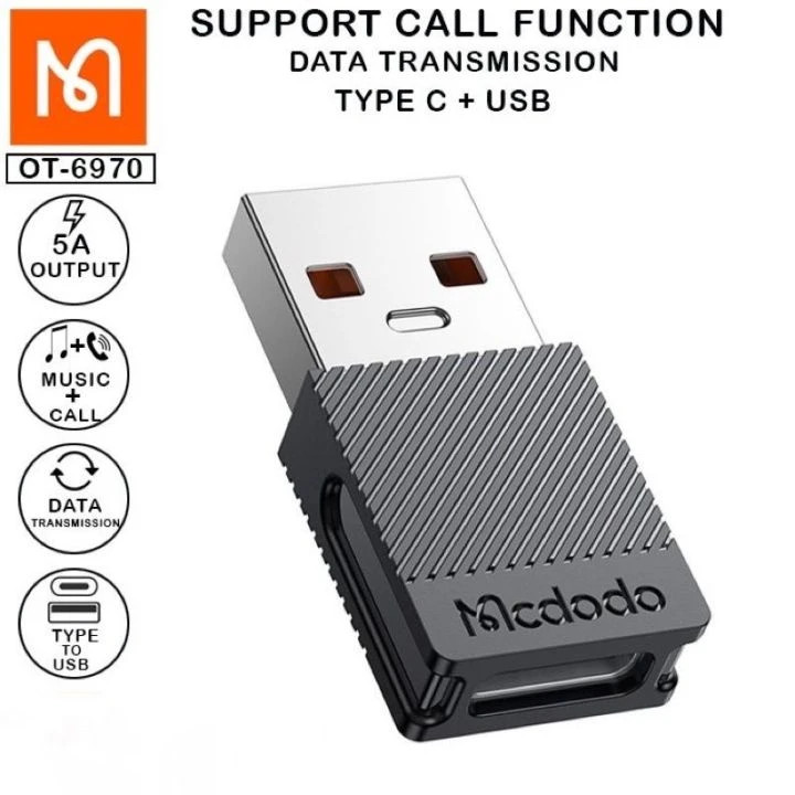 تبدیل تایپ سی به USB 2.0 مک دودو مدل OT-6970