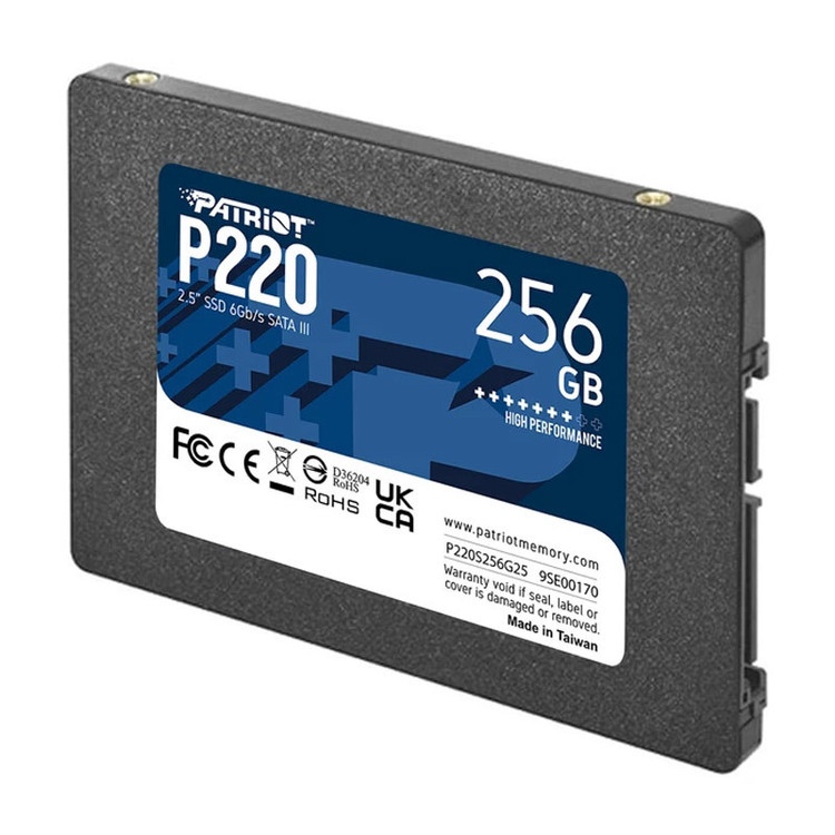 اس اس دی اینترنال پتریوت مدل P220 ظرفیت 256 گیگابایت