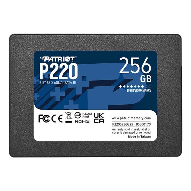 اس اس دی اینترنال پتریوت مدل P220 ظرفیت 256 گیگابایت