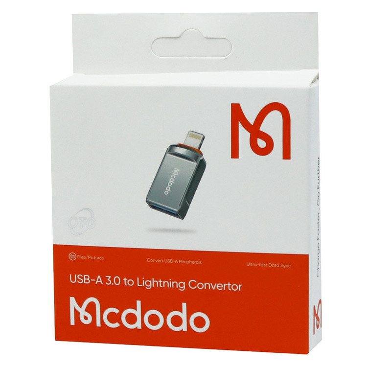 مبدل OTG لایتنینگ مک دودو مدل OT-8600