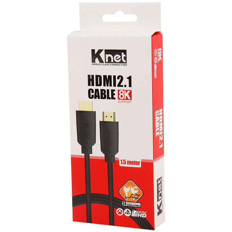 کابل HDMI کی نت مدل K-CH210015 8K V2.1 طول 1.5 متر