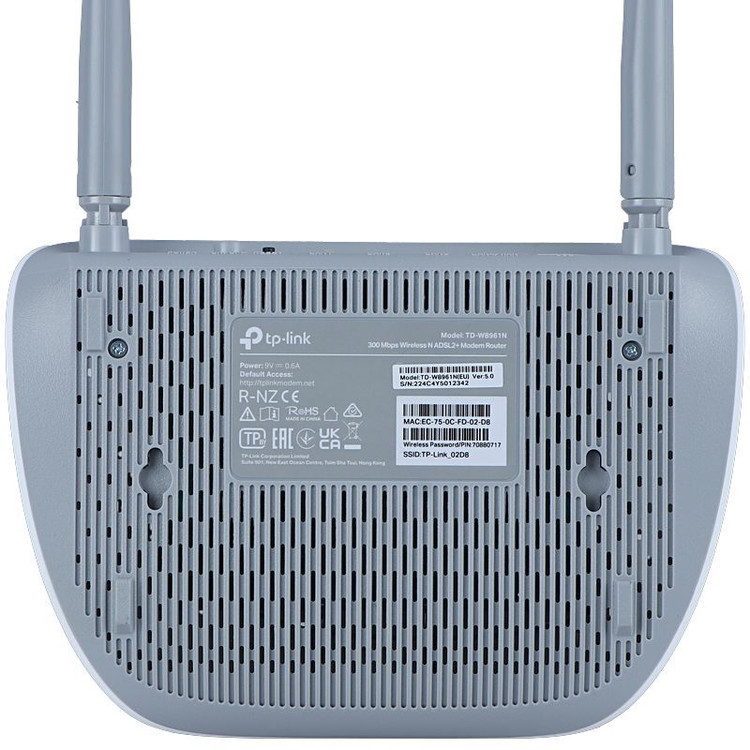 مودم روتر +ADSL2 تی پی لینک مدل TD-W8961N