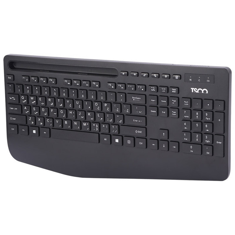 کیبورد و موس بی سیم تسکو مدل TKM 7025W