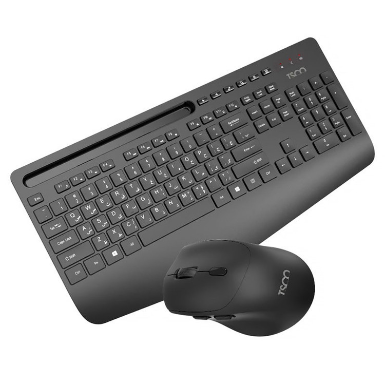 کیبورد و موس بی سیم تسکو مدل TKM 7025W
