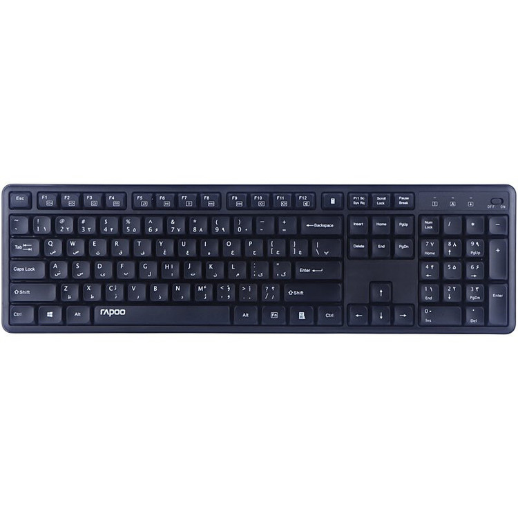 کیبورد و موس بی سیم رپو مدل X2100